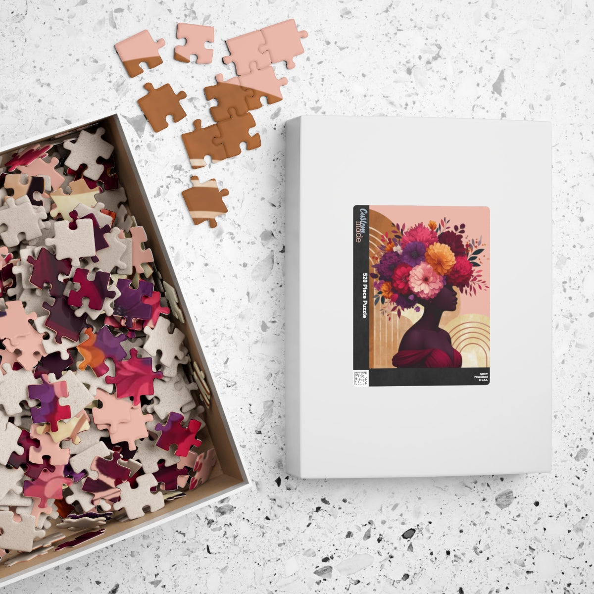 Floral Crown 520 Piece Puzzle