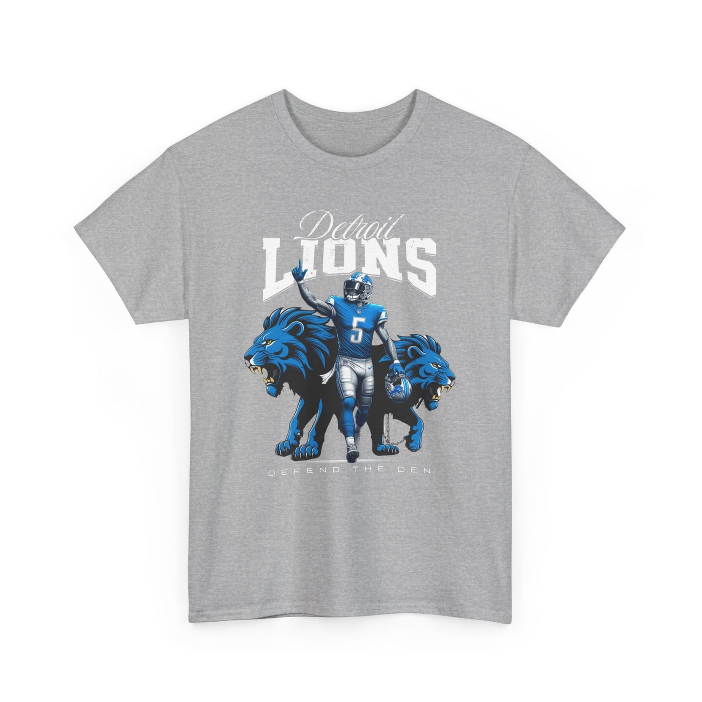 Lions Football Defend the Den Design