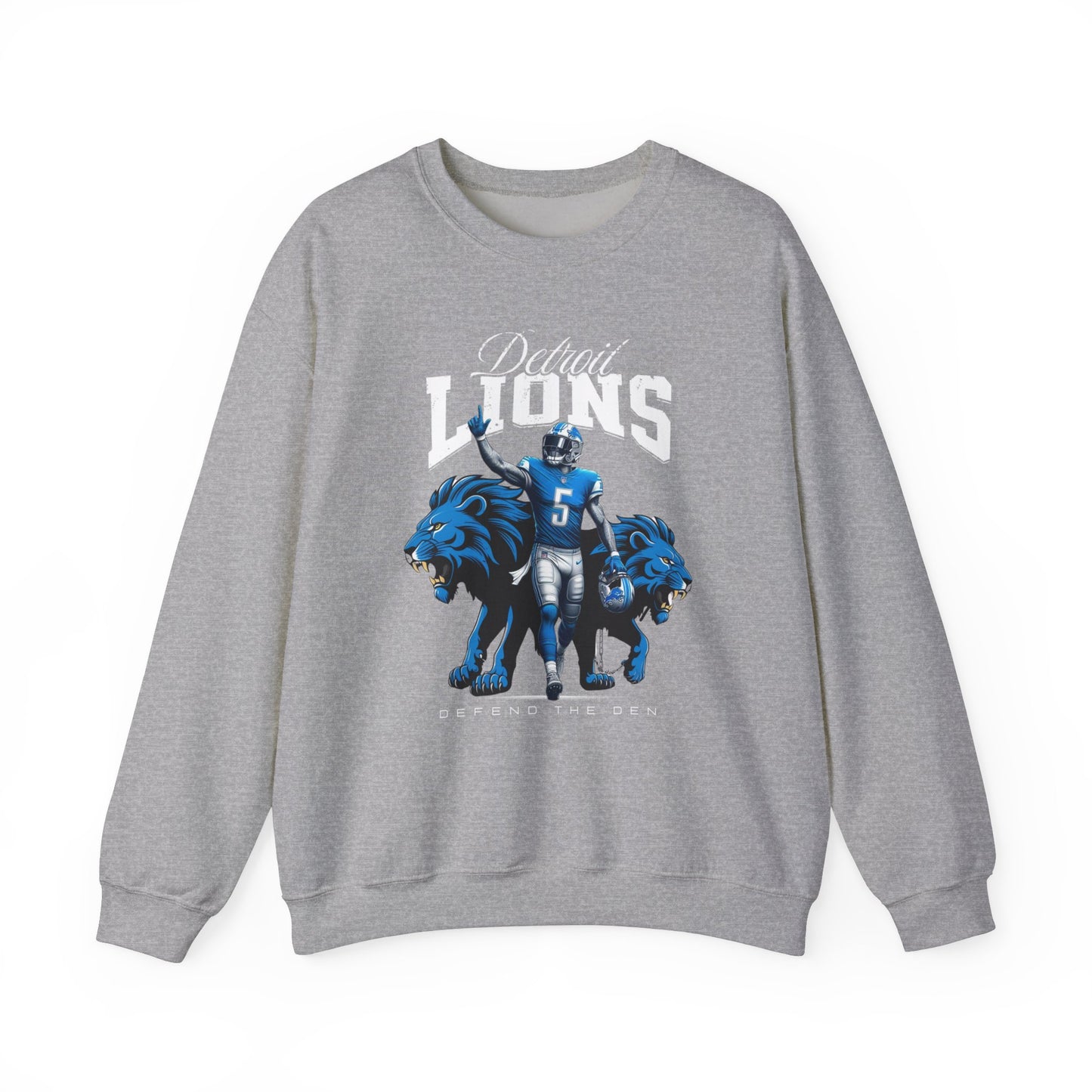 Lions Football Defend the Den Design