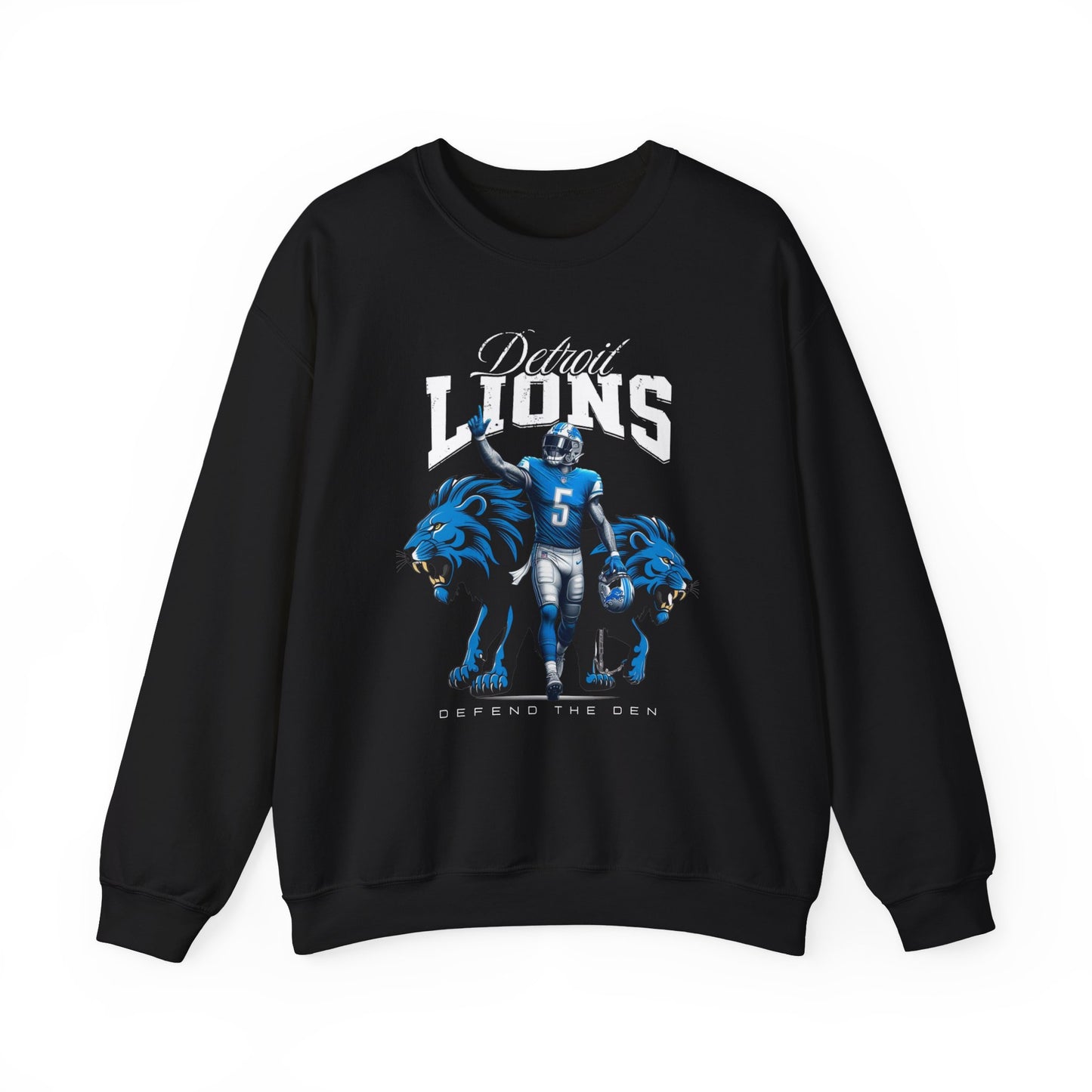 Lions Football Defend the Den Design