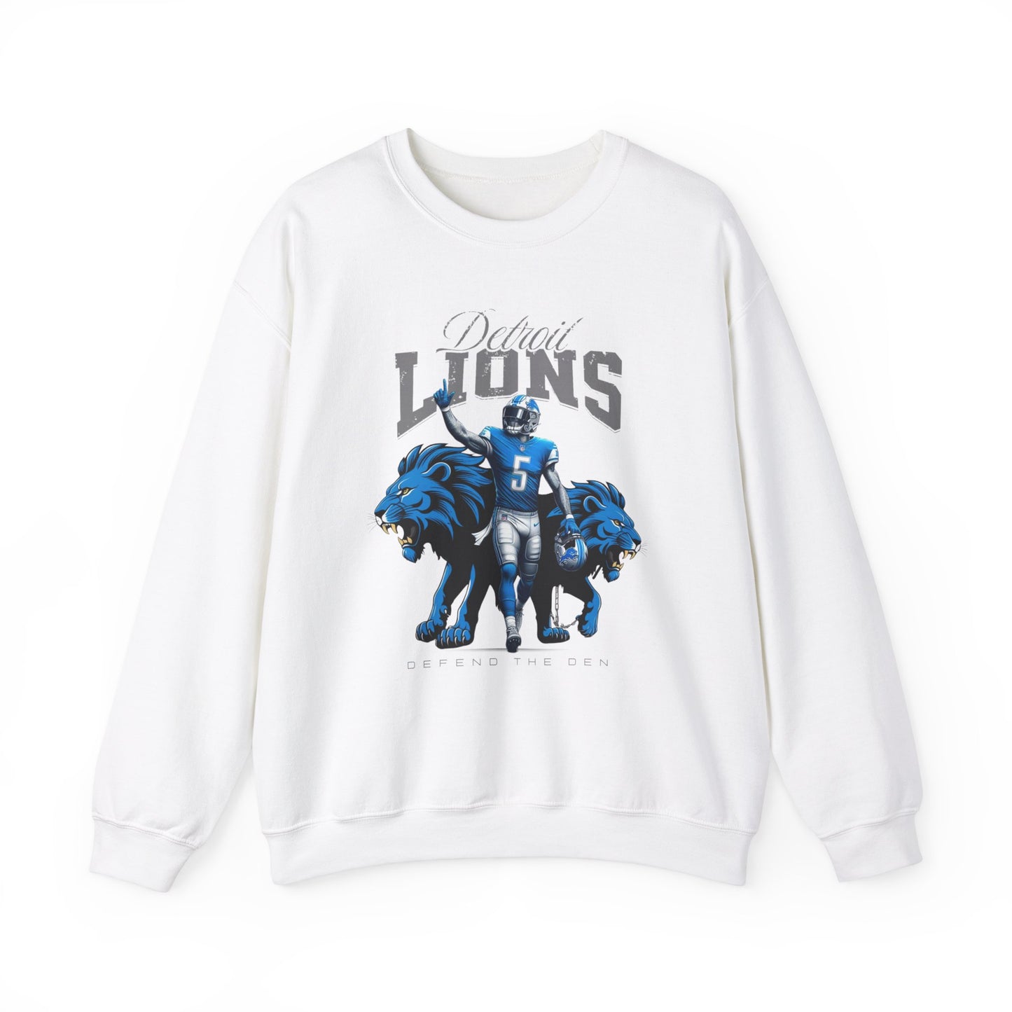 Lions Football Defend the Den Design