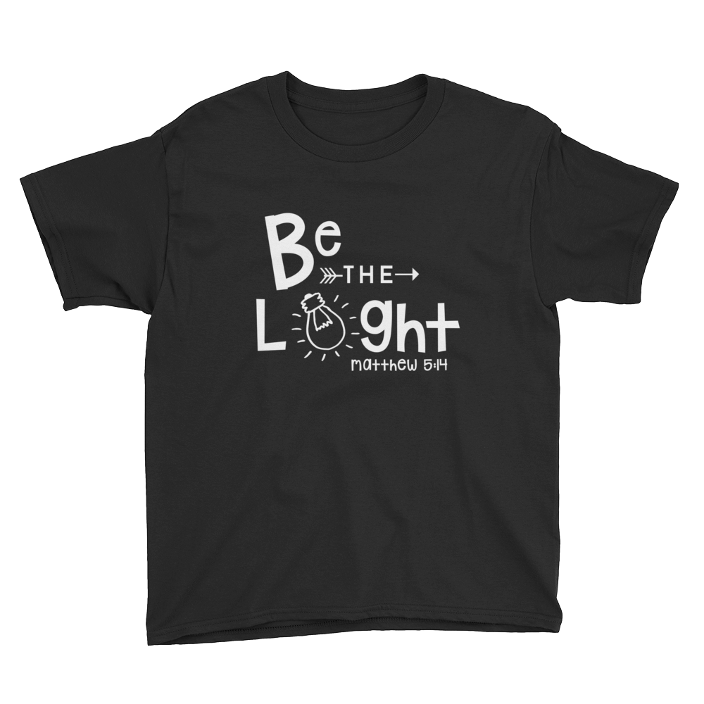 BE THE LIGHT KID TEE