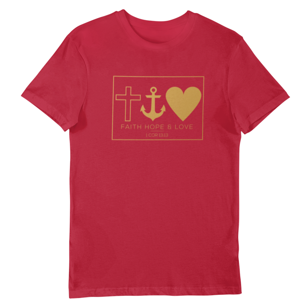 FAITH HOPE LOVE WOMAN TEE