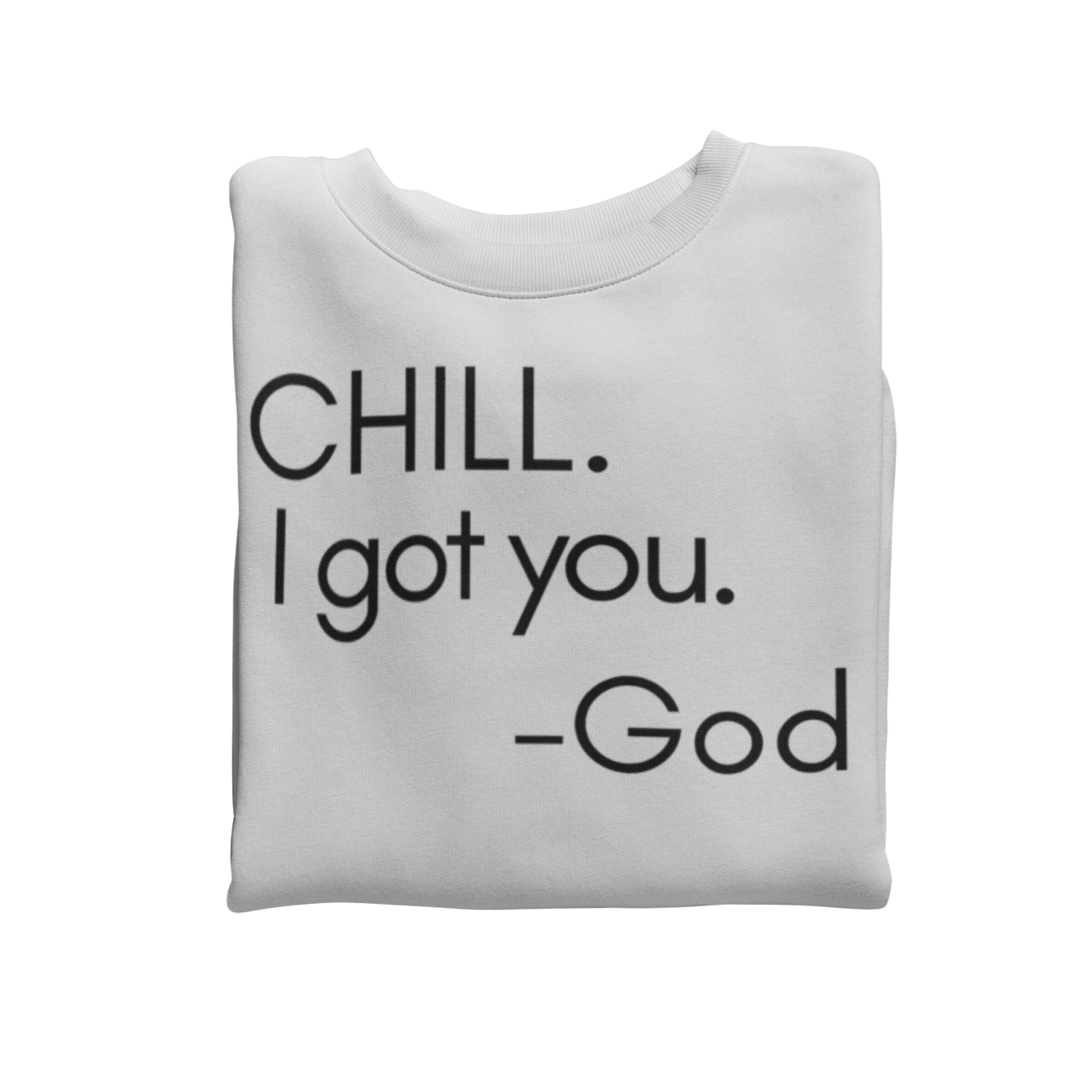 CHILL. I GOT YOU. CREW