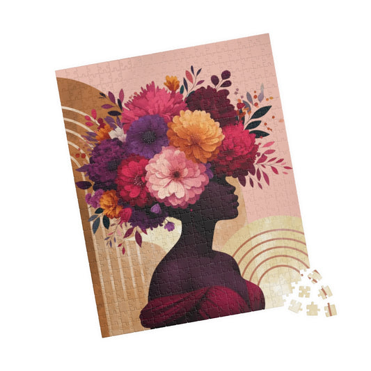 Floral Crown 520 Piece Puzzle