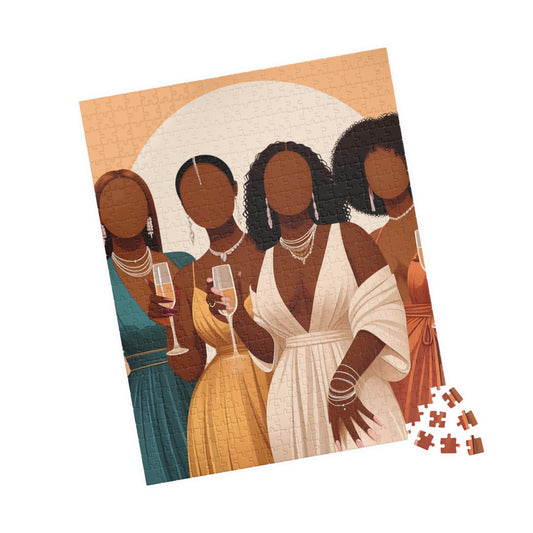 Toast to Friendship 520 Piece Puzzle