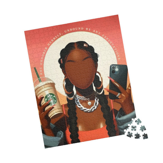 She Chooses Herself 520 Piece Puzzle