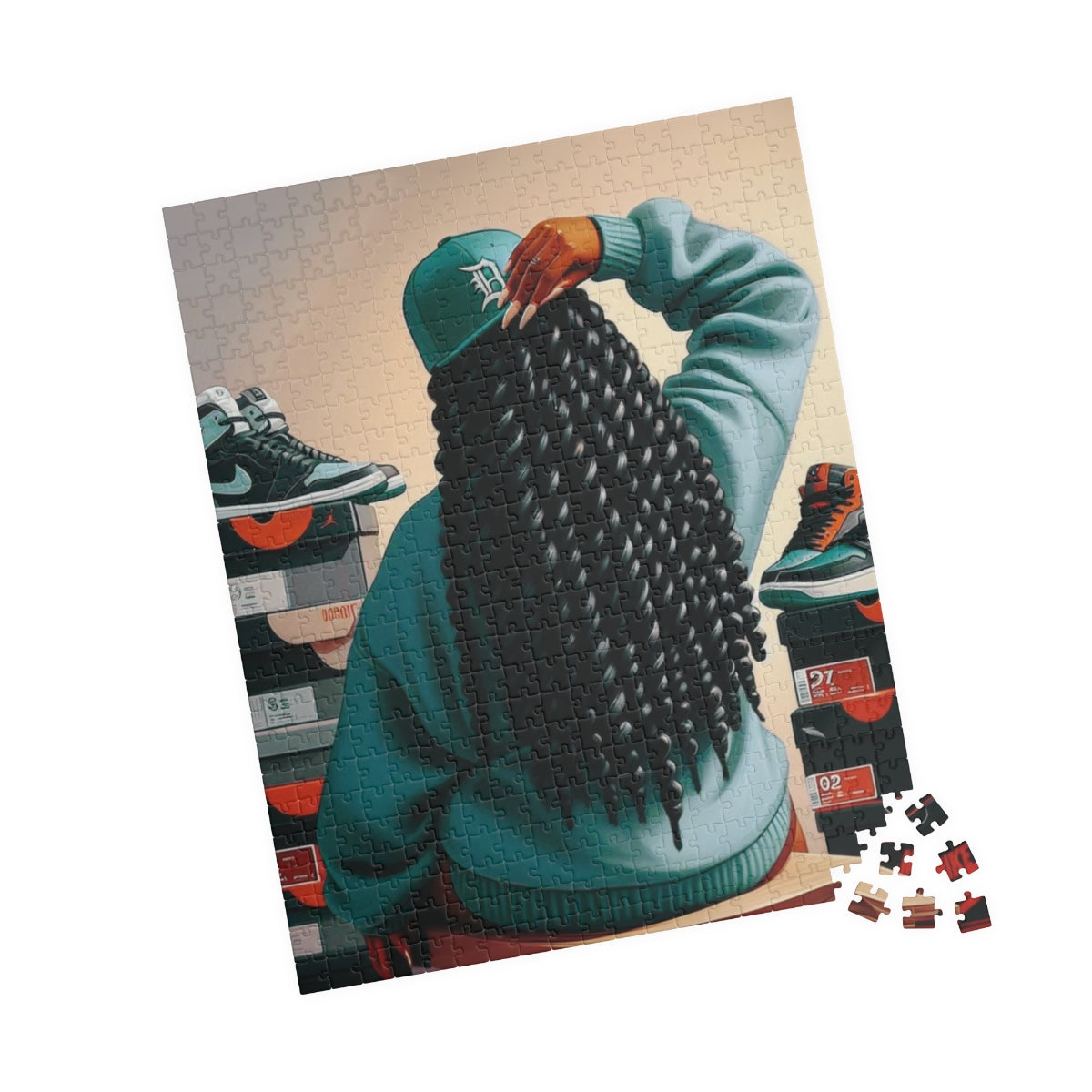 Detroit Sneakerhead 520 Piece Puzzle