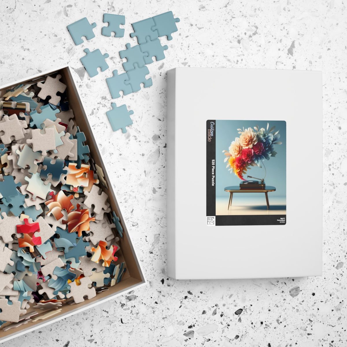 Blooming Music 520 Piece Puzzle